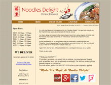 Tablet Screenshot of noodlesdelight.carry-out.com